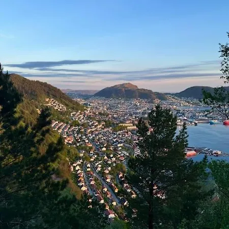 Nydelig Leilighet, Privat Balkong, Topp Utsikt Apartamento Bergen